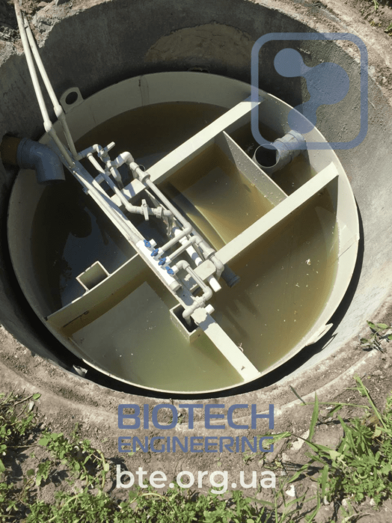 монтаж біосептика