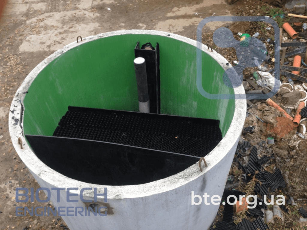 очисні споруди систем каналізації від нафти